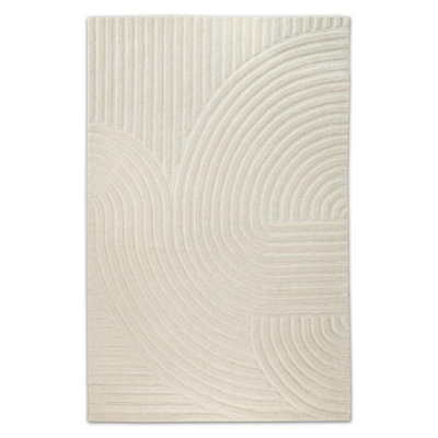 Montreal Hand Tufted Off White Rug