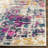 Christa Abstract Ivory/Blue Area Rug-1794927662