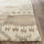 Tapis beige / gris en coton touffeté à la main Kouerga-23818947