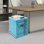 Table d'appoint en fer de style industriel