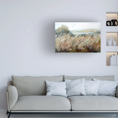Sasha Windy Meadow Canvas Art