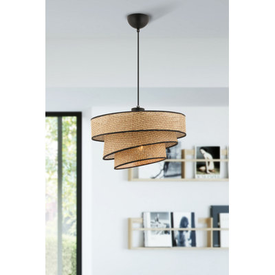 1 - Light Oval Chandelier