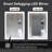 Nafiseh Rectangular LED Anti-Fog Vanity Mirror-207717669