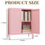 Armoire de salle de bain, armoire de rangement avec tablette réglable, organisateur autoportant moderne, buffet de style campagnard, armoires décoratives pour la salle de bain, cuisine, entrée-200300827