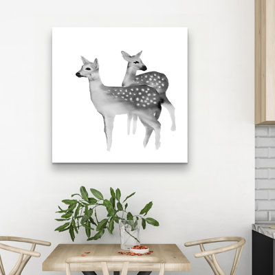 Faon - 32"x32" art on canvas