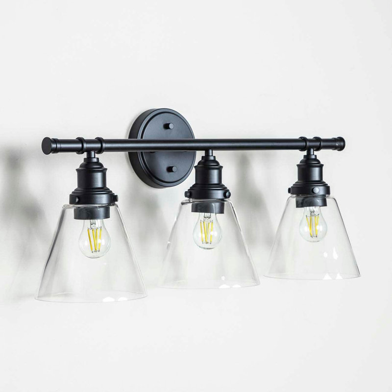 Hymir Armed Sconce, Matte Black
