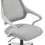 Chaise de bureau bleue Kurva-1818196546