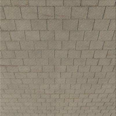 Tapis gris tissé à la machine