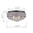 Mossley Glass Flush Mount-22915839