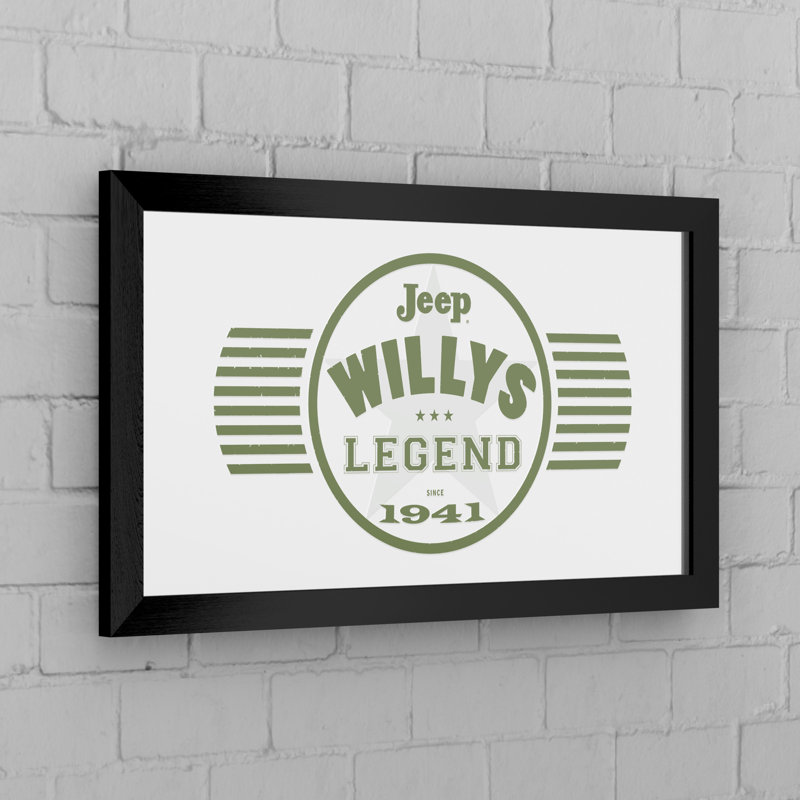 Wood Rectangle Wall Mirror