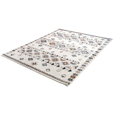 Annika Southwestern Wool Hand Woven Area Rug