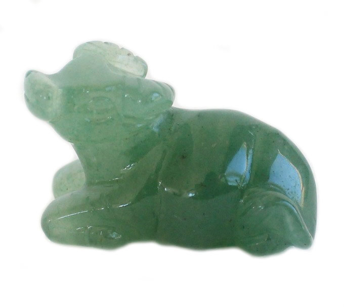 Figurine petite Jade Ox