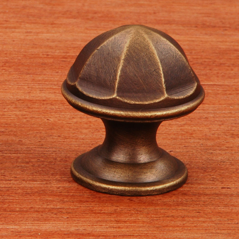 Dôme profilé 1 1/16 "Knob CK Series, Antique English