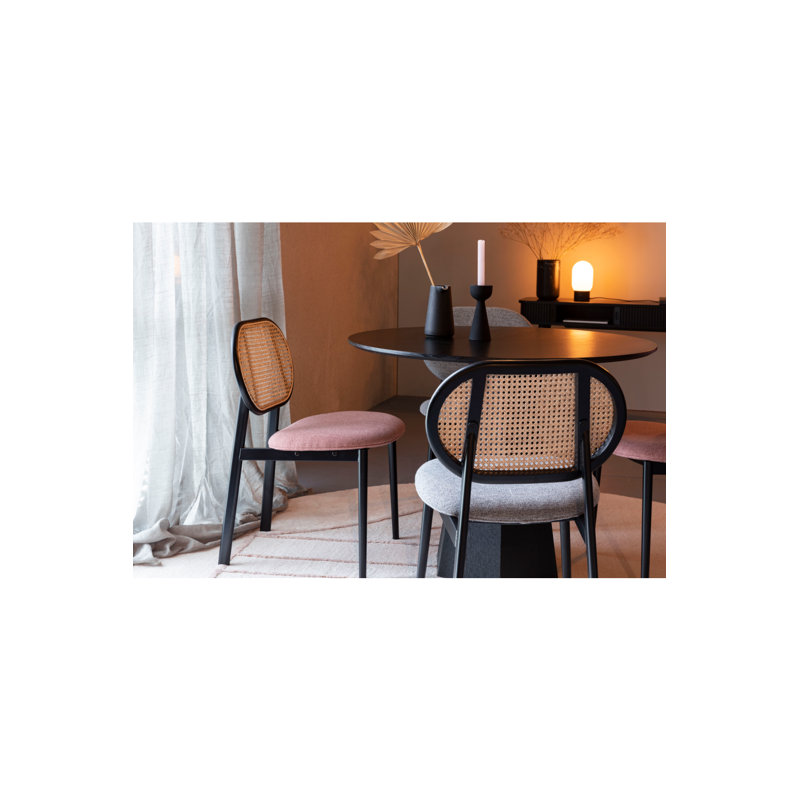 Spike Upholstered Dining Chair, Gray