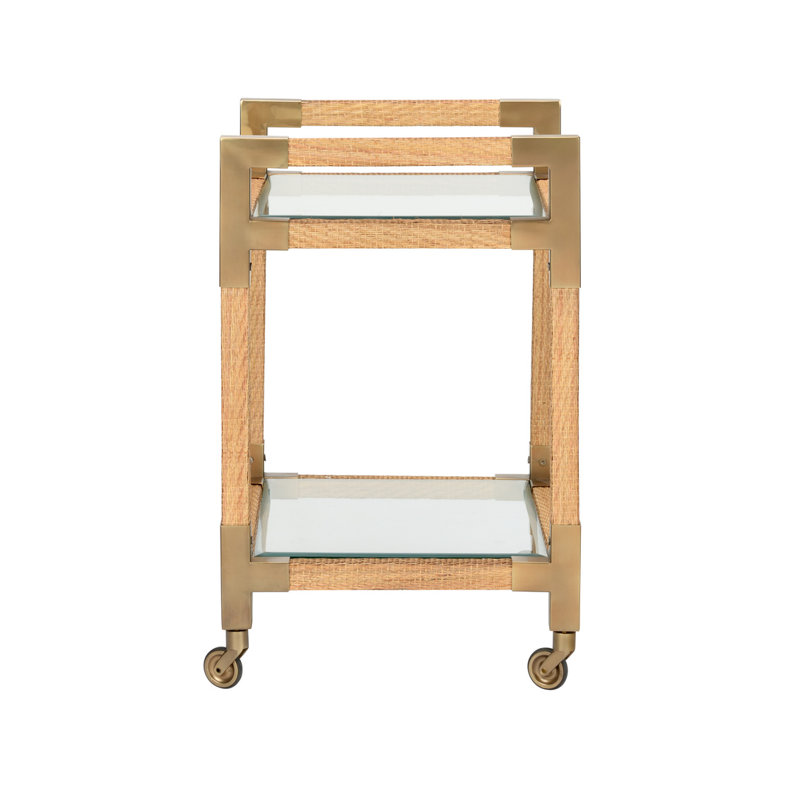 Vieux Carre Bar Cart with Wheels