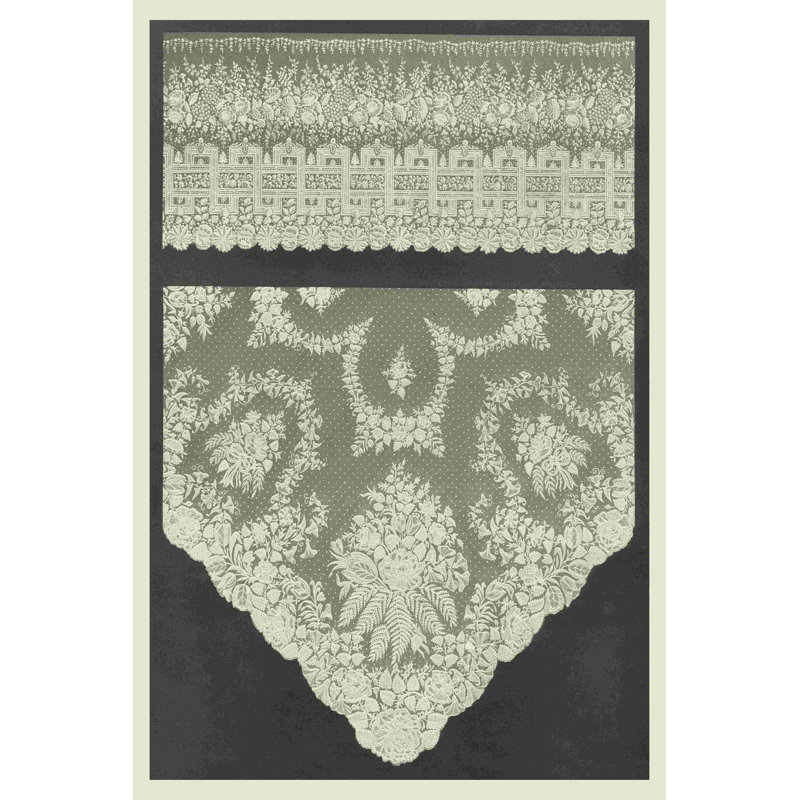 Dentelle rétro III, H 18 po x l 12 po x P 1,25 po