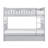 Haldan Standard Bunk Bed with Trundle by Harriet Bee-1651169076-1651169079