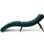 Chaise d'intérieur confortable: capitonnage en velours, bois de bouleau Union Relax