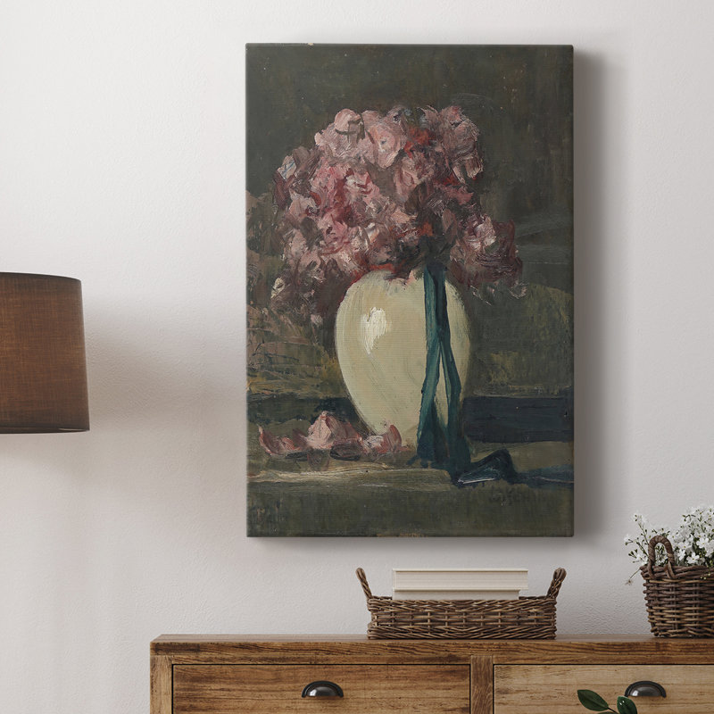 Imprimé floral rétro Lxxiv - galerie Cavas, H 12 po x l 8 po
