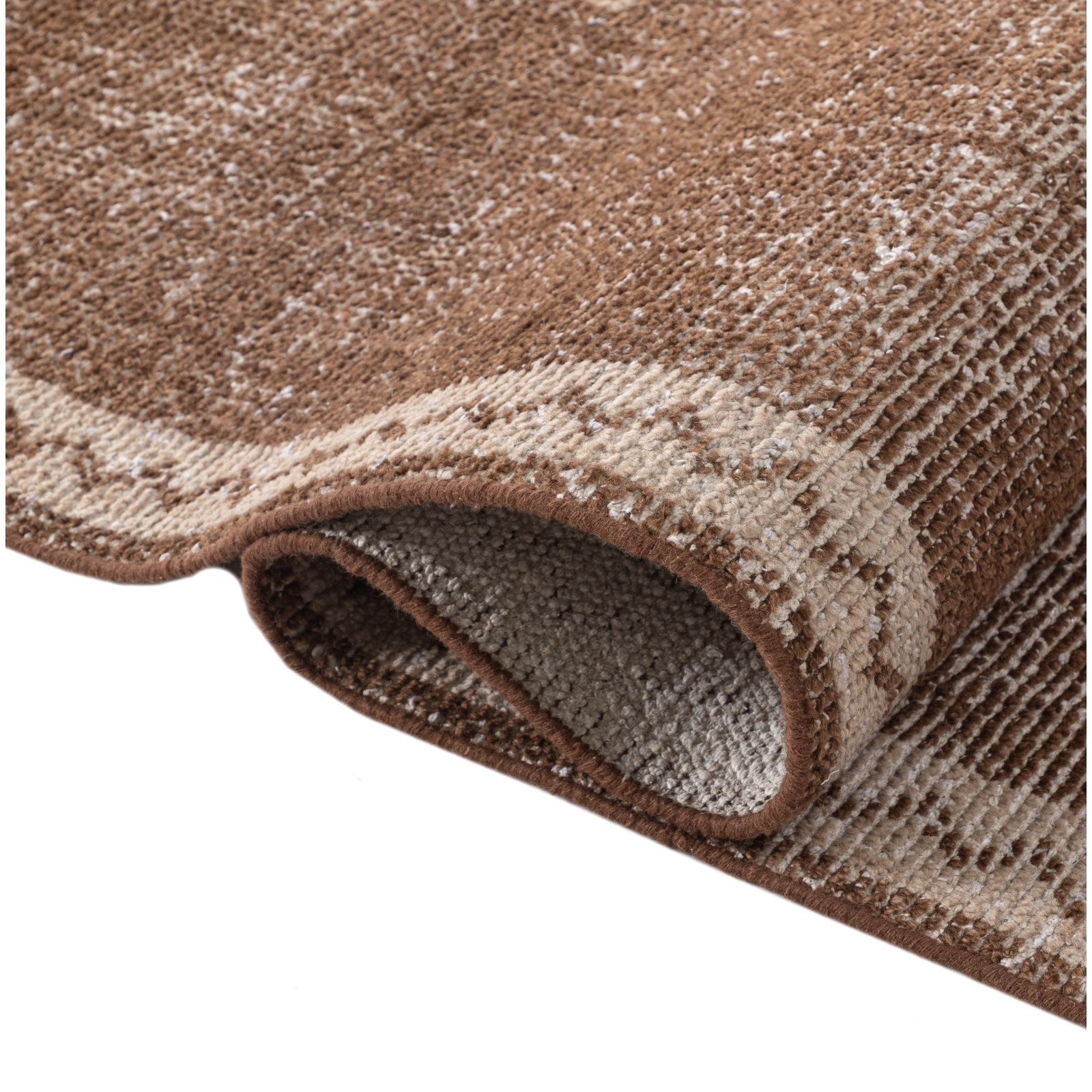 Mira Hand Knotted Wool Area Rug, Rectangle 3' x 5'