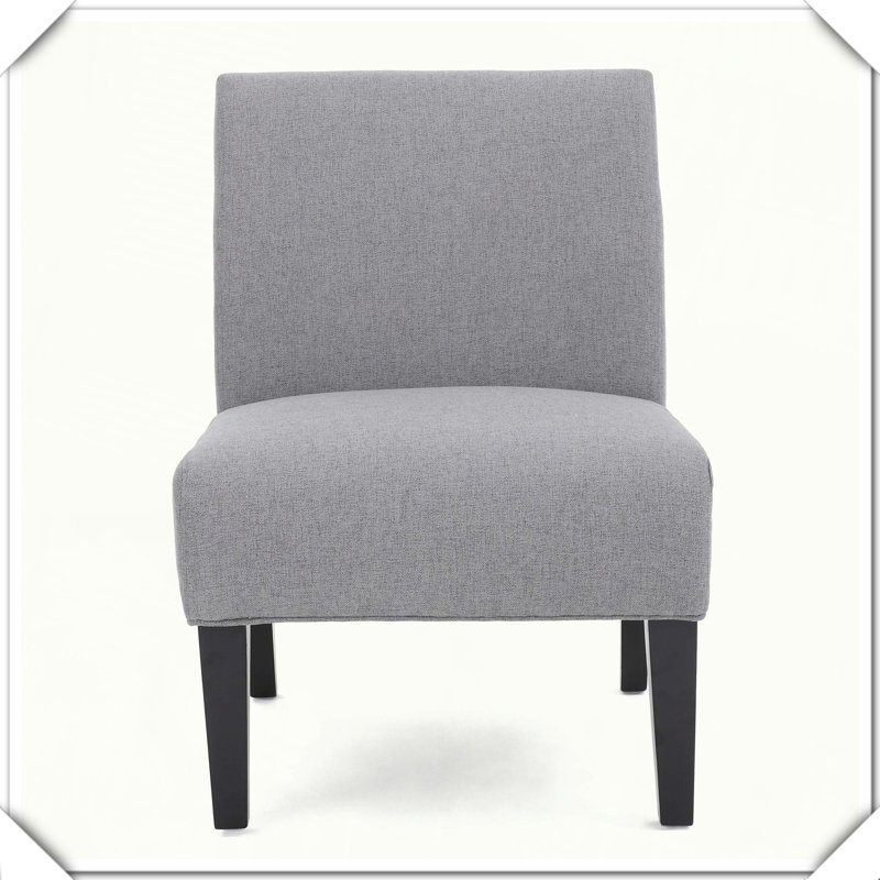 Chaise d'appoint chic pour les sièges de détente élégants, Gris