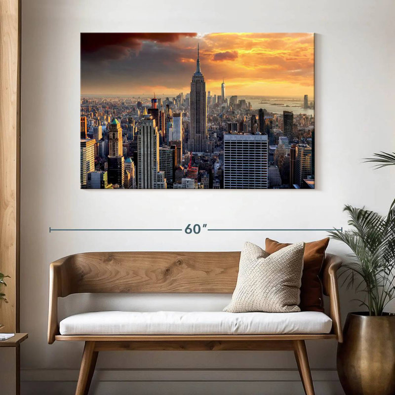 Sireci Metropolitan NYC, 32" H x 48" W