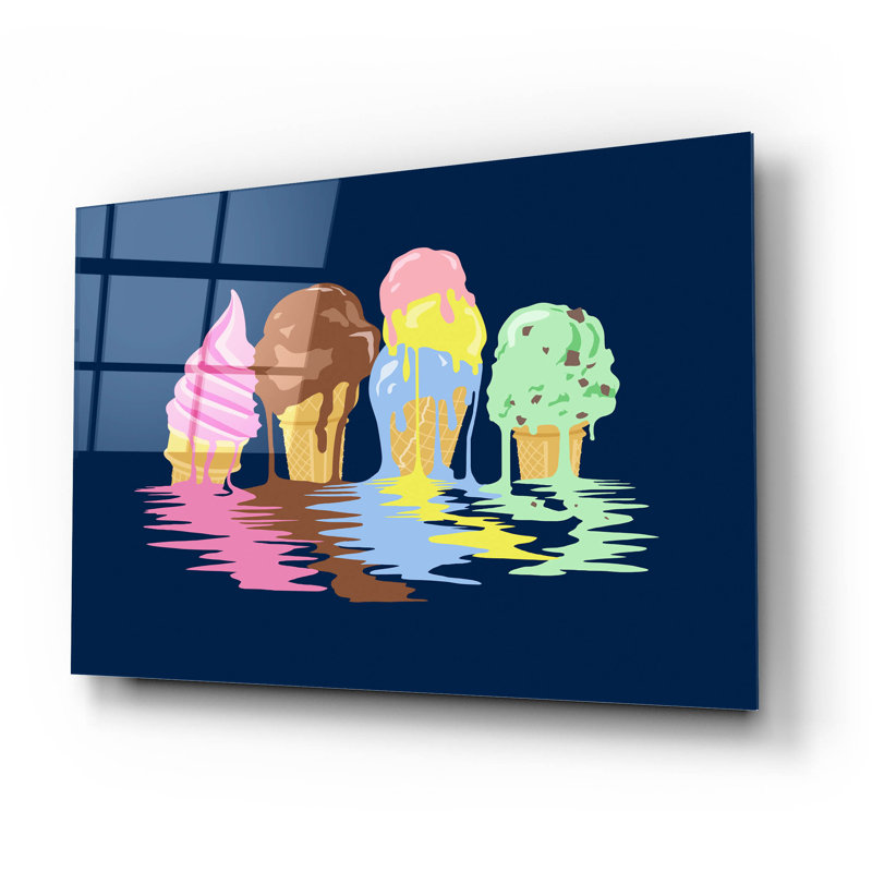 «Ice Cream Dreams» par Rachel Caldwell, H 16 po x l 24 po x P 0,2 po