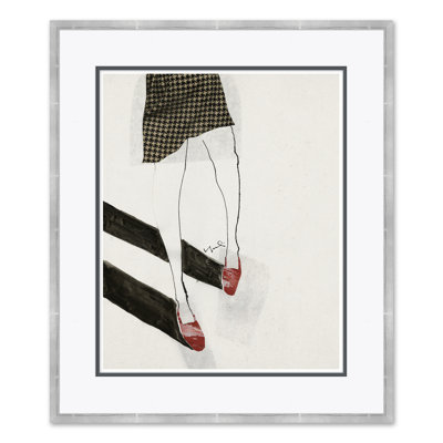 Checkered Mini Giclee Print by Yuki Osada