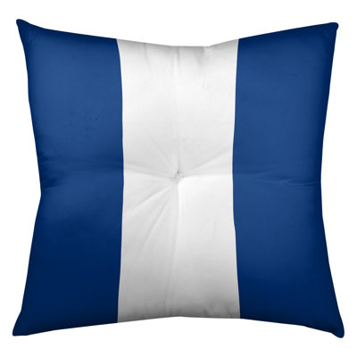 Striped Reversible Throw Pillow