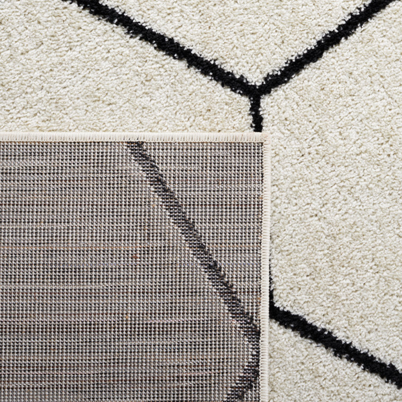 Kasturi Geometric Power Loomed Area Rug , Rectangle 8' x 10'