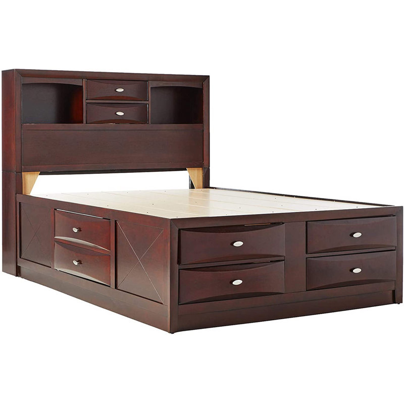 Lit de grand lit 1pc, Grand, Naturel