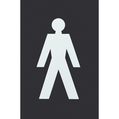 Amarys Male Sign 100Mm X 150Mm