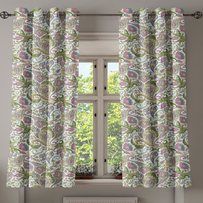 Sateen Blackout Curtain Pair