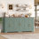 Grand buffet 71 po avec 2 tablettes réglables et 2 grands tiroirs