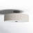Bazilijus Linen Blend Semi Flush Mount-354253635