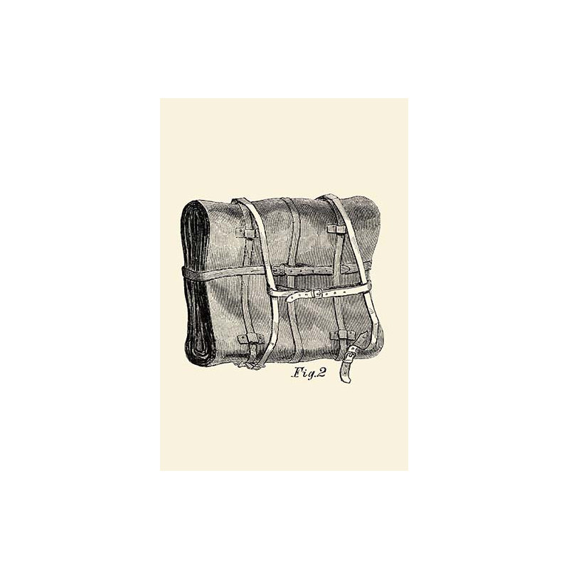 " Knapsack Backpack ", 30" H x 20" W