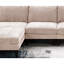 Moderne magnifique ensemble modulaire 6 pièces 4X sans accoudoirs 2X repose-pieds meubles de salon