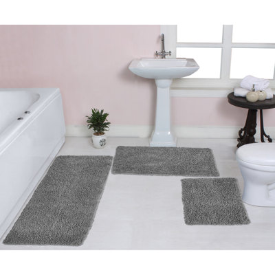 Fantasia Bath Rug 3 Pc 17X24/21X34/21X54 Linen