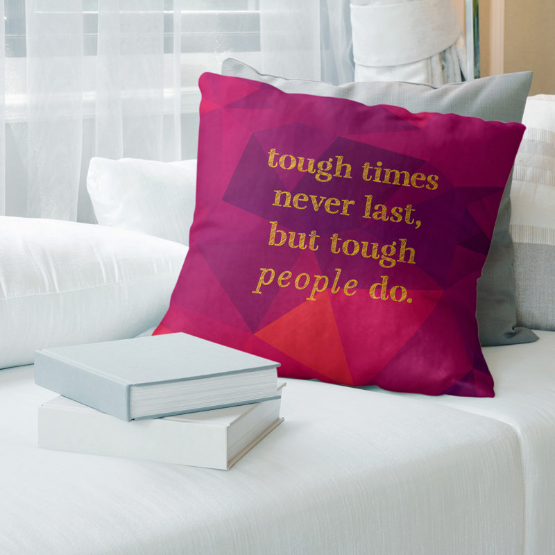 Housse de coussin en lin complexe times, Rubellite, 14 po x 14 po