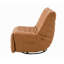 Fauteuil inclinable et oscillant en cuir synthétique Talmon