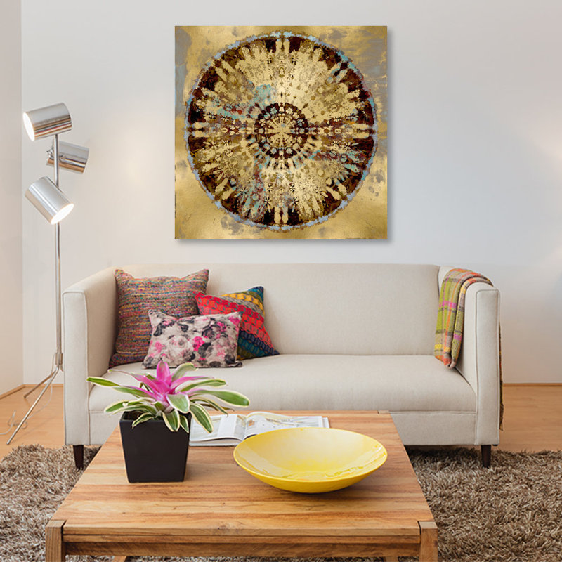 « balanced i », impression sur toile, H 26 po x l 26 po x P 1,5 po, Pas de tapis, Toile tendue