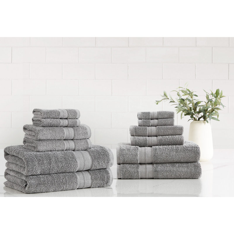 100% Cotton Mulit-Size Set, Gray