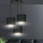 Eamie 3 - Light Black Cluster Pendant-1193632882