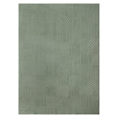 TOWN & COUNTRY EVERYDAY Stone Everwash® Machine Washable Area Rug 6'6x9'2 Sage Green