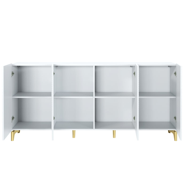 Sasithorn 70.9" Wide Sideboard, White