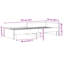Bed Frame Without Mattress Engineered Wood-1012768051-1012768079