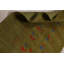 Tapis zone en laine vert 3 pi 3 po x 4 pi 8 po one-of-kind-noué la à la main new age gabbeh