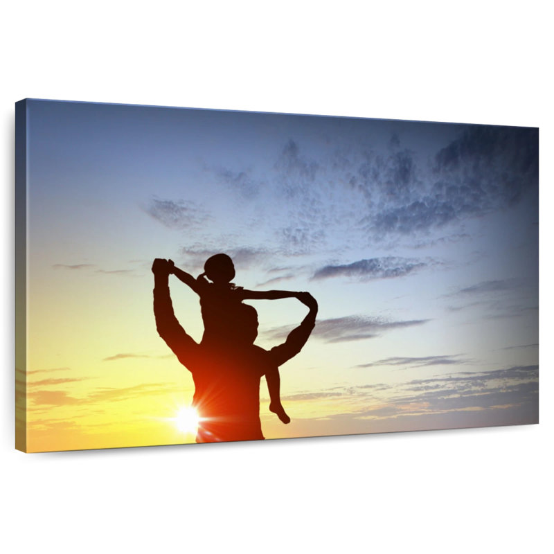 Lelend Father And Daughter Bonding, 32" H x 48" W