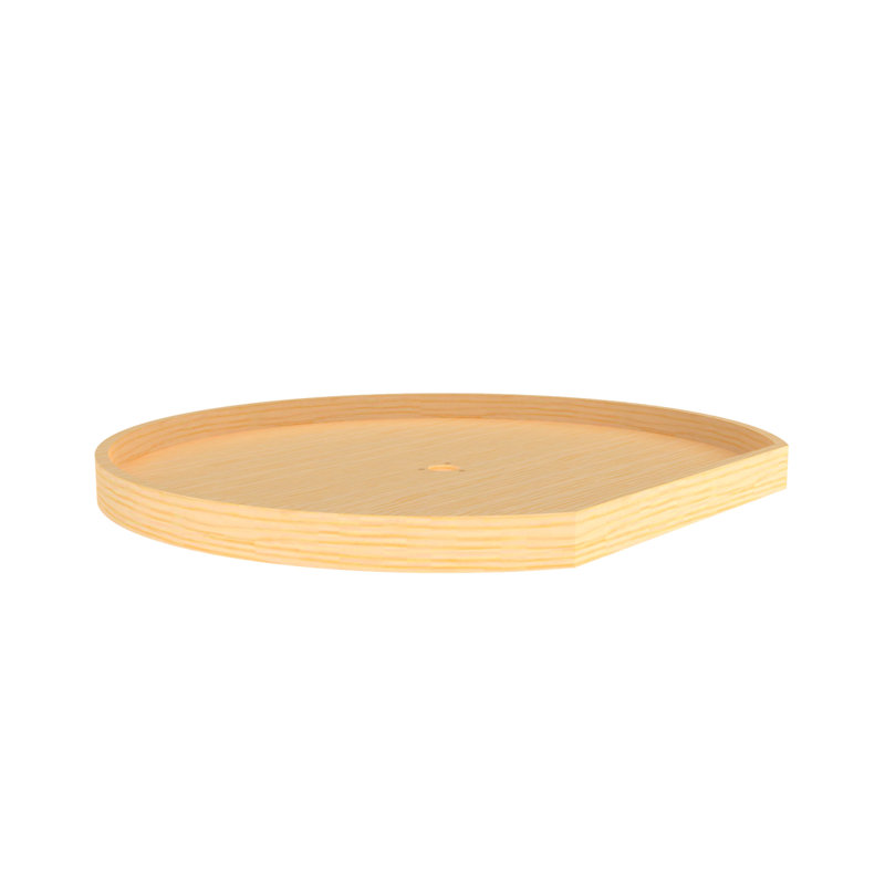 Plateau tournant en bois Rev-A-Shelf, H 2,375 po x l 31 po x P 29,38 po
