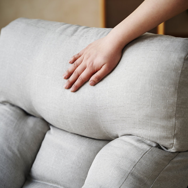 Fauteuil inclinable réglable à 360 ° Wyatt avec support pour la tête et la taille, Gris